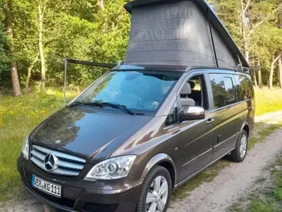 Gebraucht Mercedes Viano Marco Polo 224 PS (164 kW) 2013 Braun Van / Kleinbus