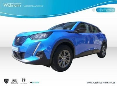 Usata Peugeot e-2008 Active 100 kW (136 CV) 2022 Blu SUV
