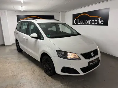 Gebraucht Seat Alhambra Reference 116 PS (85 kW) 2013 Weiß Van / Kleinbus