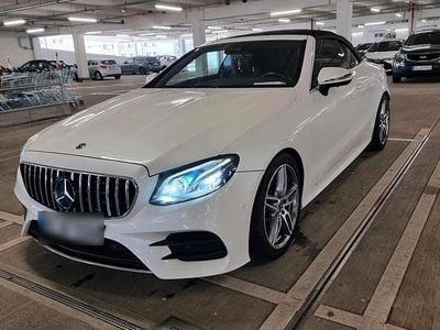 Usata Mercedes E200 AMG line 186 CV (136 kW) 2019 Bianco Cabrio