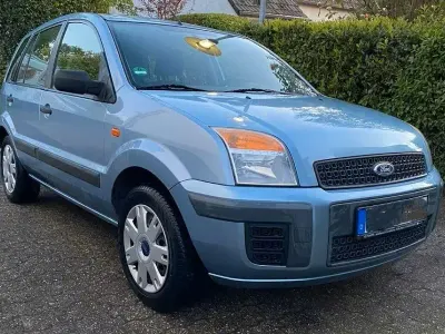 Gebraucht Ford Fusion 101 PS (74 kW) 2007 Blau Kleinwagen