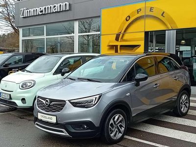 Gebraucht Opel Crossland X 131 PS (96 kW) 2019 Kontrast grau/quarz silber SUV