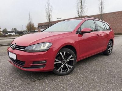 Rot Gebraucht 2015 VW Golf VII GTD Limousine | 8.800 € (Guter Preis)