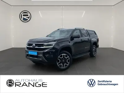 Gebraucht VW Amarok PanAmericana 241 PS (177 kW) 2025 Midnight black metallic (metallic) Pickup
