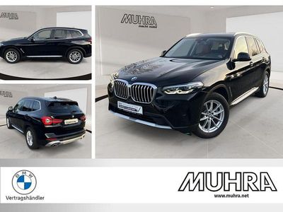 Schwarz uni Gebraucht 2022 BMW X3 Sport Line SUV | 34.370 € (Guter Preis)