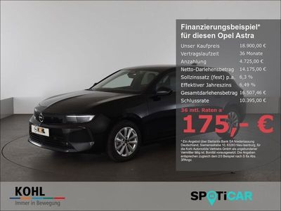 Gebraucht Opel Astra Enjoy 131 PS (96 kW) 2023 Metallic) (schwarz Limousine