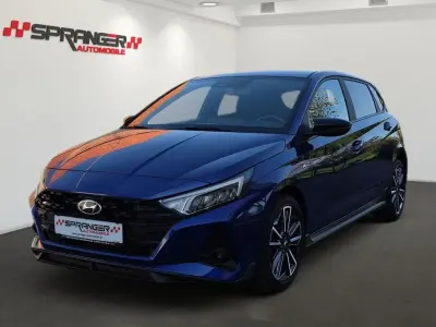 Gebraucht Hyundai i20 N Line 101 PS (74 kW) 2022 Blau Kleinwagen