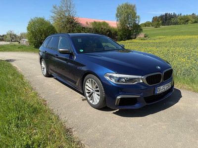 Second-hand BMW M550 Performance 400 CP (294 kW) 2019 Albastru Berlinǎ