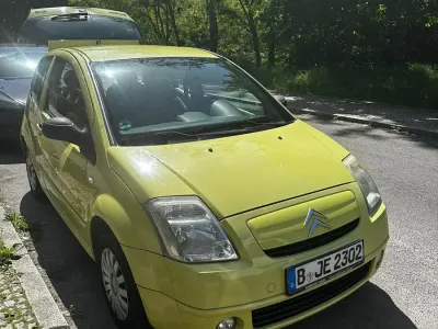 Gebraucht Citroën C2 2004 Gelb Kleinwagen