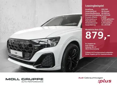 Gebraucht Audi Q8 Ambiente 286 PS (210 kW) 2026 Gletscherweiß metallic SUV