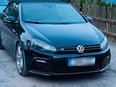 Gebraucht VW Golf Cabriolet R 265 PS (194 kW) 2014 Schwarz Cabrio