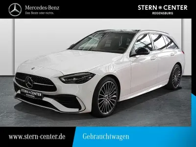 Gebraucht Mercedes C220 AMG 197 PS (144 kW) 2026 Weiß Kombi