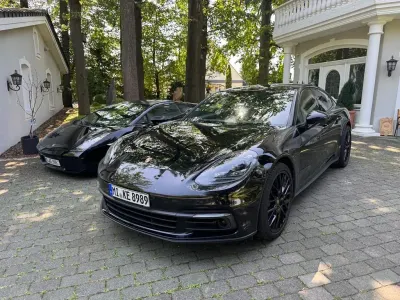 Gebraucht Porsche Panamera 4S Diesel Black Edition 421 PS (309 kW) 2016 Schwarz Kleinwagen