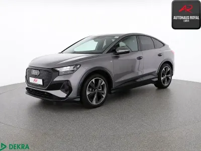 Gebraucht Audi Q4 Sportback e-tron S-Line 150 kW (204 PS) 2023 Taifungrau SUV