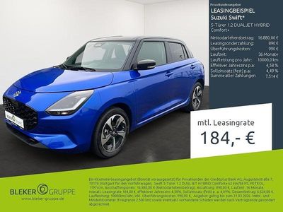 Frontier/super black Gebraucht 2024 Suzuki Swift Comfort+ Kleinwagen | 16.240 €