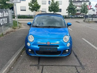 Gebraucht Fiat 500C S 86 PS (63 kW) 2015 Blau Cabrio
