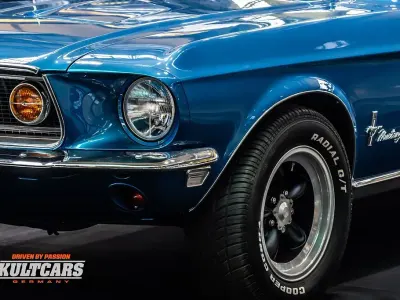 Gebraucht Ford V8 232 PS (170 kW) 1968 Blau Cabrio