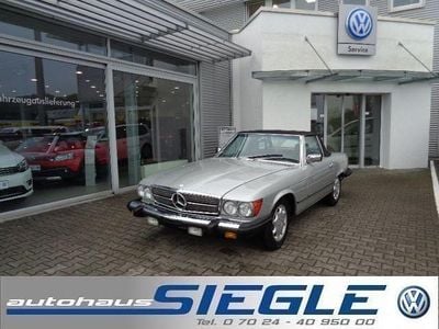 Usata Mercedes SL380 155 CV (114 kW) 1984 Argento Cabrio