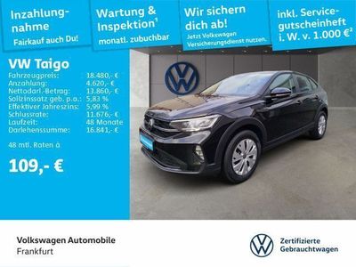 Gebraucht VW Taigo 95 PS (69 kW) 2024 Deep black perleffekt SUV