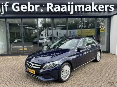 Gebraucht Mercedes C350e Edition 2015 Blau Limousine