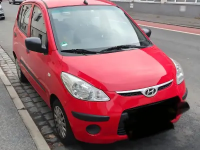 Brugt Hyundai i10 Classic 69 HK (50 kW) 2011 Rød Hatchback
