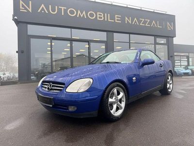 Usata Mercedes SLK200 136 CV (100 kW) 1998 Blu Cabrio