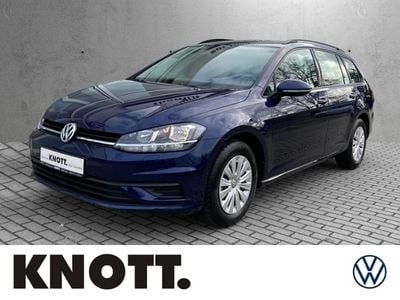 Gebraucht VW Golf VII Trendline 116 PS (85 kW) 2019 Blau Kombi