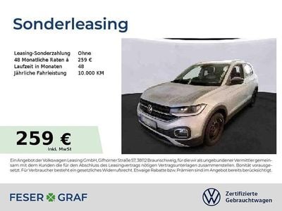 Gebraucht VW T-Cross Style 110 PS (80 kW) 2022 Reflexsilber SUV