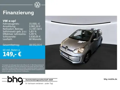 Gebraucht VW e-up! Style 61 kW (83 PS) 2022 Silber Kleinwagen