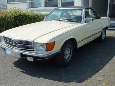Gebraucht Mercedes SL380 155 PS (114 kW) 1985 Beige Cabrio