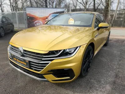 Occasion VW Arteon R-line 280 ch (205 kW) 2018 Jaune Citadine