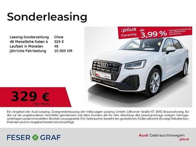 Gebraucht Audi Q2 S-Line 150 PS (110 kW) 2025 Gletscherweiß metallic SUV