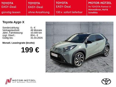 Neu Toyota Aygo X 72 PS (52 kW) 2025 Grün SUV
