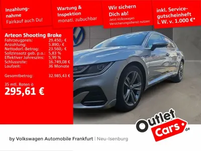Gebraucht VW Arteon R-line 200 PS (147 kW) 2023 Pyritsilber metallic Kombi