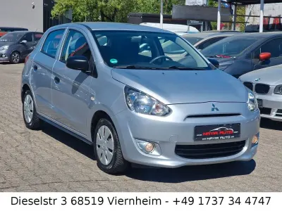 Brugt Mitsubishi Space Star Diamant Edition 71 HK (52 kW) 2016 Sølv Hatchback