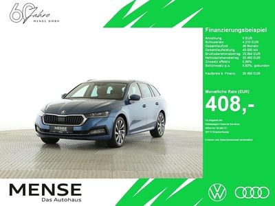 Gebraucht Skoda Octavia G-TEC First Edition 131 PS (96 kW) 2020 Titanblau Kombi
