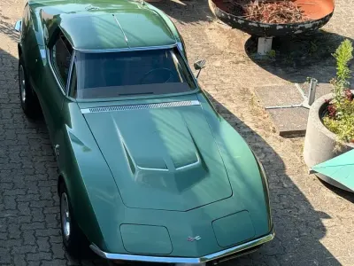Gebraucht Corvette Stingray 1972 Grün Coupé
