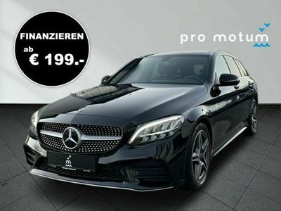 gebraucht Mercedes C220 d T *AMG*DISTRONIC*PANO*LED*AHK*MBUX*0,99%