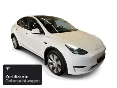 Gebraucht Tesla Model Y Long Range AWD 258 kW (351 PS) 2024 Weiß SUV
