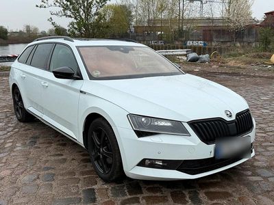 Second-hand Skoda Superb SportLine 190 CP (139 kW) 2017 Alb Break