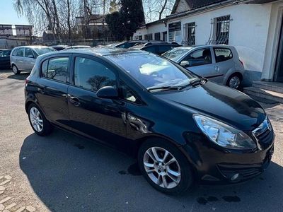 Gebraucht Opel Corsa 90 PS (66 kW) 2010 Schwarz Kleinwagen