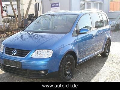 Gebraucht VW Touran Highline 150 PS (110 kW) 2004 Blau Van / Kleinbus