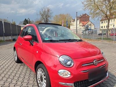 Usata Fiat 500C 69 CV (50 kW) 2017 Rosso Cabrio