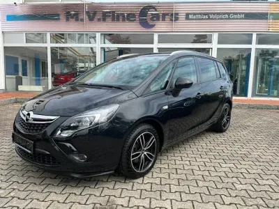 Gebraucht Opel Zafira Tourer Edition 136 PS (100 kW) 2015 Schwarz Van / Kleinbus