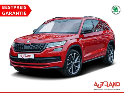 Gebraucht Skoda Kodiaq SportLine 150 PS (110 kW) 2021 Velvetrot premium metallic SUV