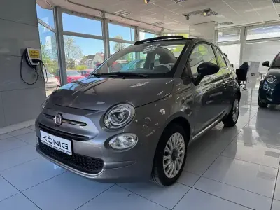 Brugt Fiat 500C 69 HK (50 kW) 2023 Grå Cabriolet