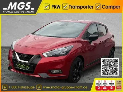 Usata Nissan Micra 92 CV (67 kW) 2022 Rosso Utilitaria