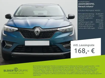 Occasion Renault Arkana Evolution 140 ch (102 kW) 2025 Bleue SUV