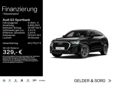 Gebraucht Audi Q3 Sportback Performance 150 PS (110 kW) 2025 Schwarz SUV