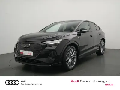 Gebraucht Audi Q4 Sportback e-tron S-Line 125 kW (170 PS) 2023 Schwarz SUV